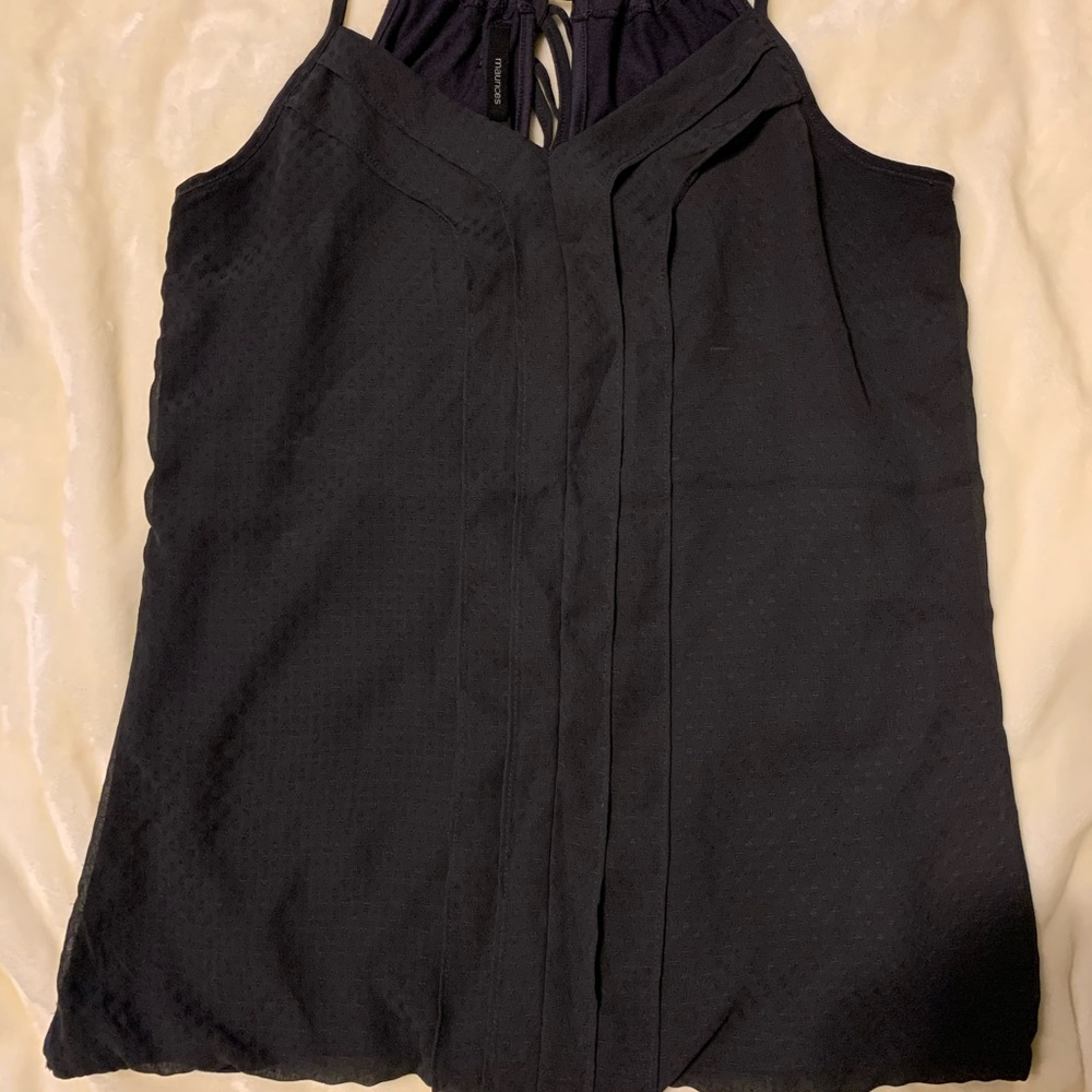 Dark grey tank top